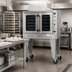 Thumbnail image #2 for Southbend Platinum Single Bakery Depth Electric Convection Oven, 7.5 kW, 5-Pan Capacity, Independent Doors