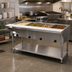 Thumbnail image #2 for Advance Tabco Triumph Supreme 4-Well Natural Gas Hot Food Table with Undershelf and Cutting Board