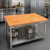 Thumbnail image #2 for Boos Block American Cherry Edge Grain Kitchen Countertop, 60 x 48 x 1-3/4 Inch, Varnique Finish