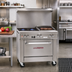 Thumbnail image #2 for Southbend Ultimate 36-Inch Gas Restaurant Range with 2 Open Burners, 24-Inch Charbroiler, and Standard Oven