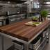 Thumbnail image #2 for John Boos Boos Block American Black Walnut Kitchen Countertop, 132 x 48 x 3 Inch, Edge Grain, Varnique Finish