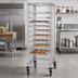 Thumbnail image #2 for Conductive Full-Size End-Loading Tray Cart with Casters, 38-Tray Capacity