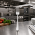 Thumbnail image #2 for Baguette 7-1/4 Inch Extra-Heavy Weight Dinner Fork, 18/8 Stainless Steel, Mirror Finish