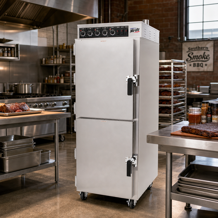 Product image #2 for NU-VU SMOKE13 Full-Size Electric Smoker Oven, 13 Full-Size Sheet Pan Capacity