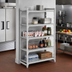 Thumbnail image #3 for Cambro Camshelving Premium 5-Tier Vented Stationary Starter Polymer Shelving Unit, 24 x 36 x 72 Inches, Speckled Gray