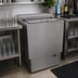 Thumbnail image #2 for Glastender MF24-S2 Underbar Stainless Steel Glass Froster with 2 Shelves, 24 Inch