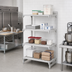 Thumbnail image #3 for Camshelving Premium 4-Tier Vented Add-On Polymer Shelving Unit, 21 in. Deep x 60 in. Long x 64 in. High, Speckled Gray