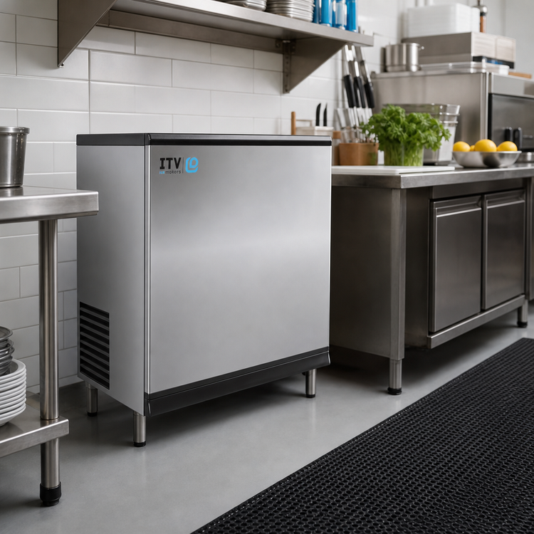 Product image #2 for ITV SPIKA MS700-22 Modular 22-Inch Self-Contained Ice Maker, Full or Half Dice