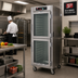 Thumbnail image #2 for Metro C5 8 Series Full-Height Controlled Temperature Heated Holding Cabinet with Dutch Double-Pane Tempered Glass Doors, 35-Pan Capacity