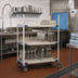 Thumbnail image #3 for MetroMax i 48-Inch 3-Tier Mobile Drying Rack with Drip Tray