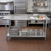 Thumbnail image #2 for Advance Tabco Special Value Series Stainless Steel Work Table, 72