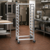 Thumbnail image #2 for Metro Mobile Side-Load Aluminum Pan Rack for 18 Full-Size Pans