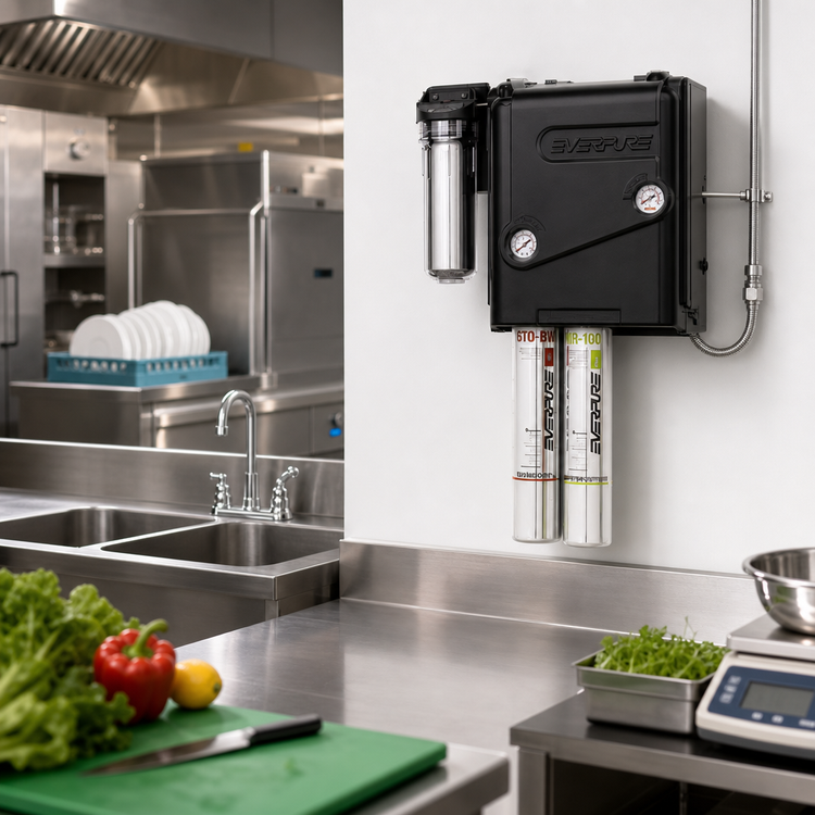 Product image #2 for Everpure MRS-100 Twin Reverse Osmosis System, Wall Mount, 100 GPD