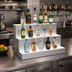 Thumbnail image #2 for Glastender LLD3-36 36-Inch Wide 3-Tier Lighted Liquor Display