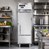 Thumbnail image #2 for Continental Refrigerator D1FSENHD Designer Slim Line 1-Section Narrow Half-Height Door Reach-In Freezer