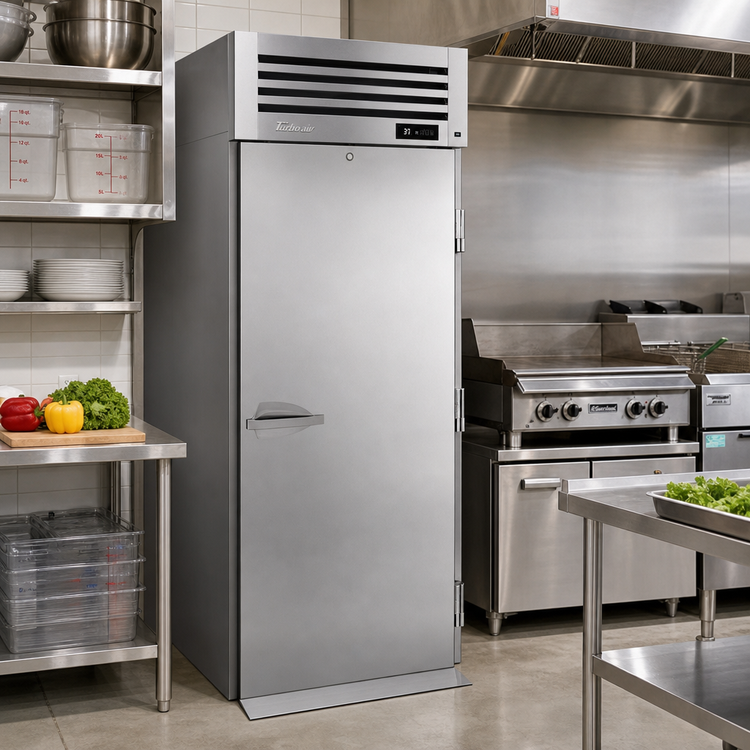 Product image #2 for Turbo Air PRO Series Roll-In One-Section Reach-In Refrigerator with Solid Door, 39.32 Cu. Ft.