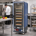 Thumbnail image #2 for Metro C5 Insulation Armour Full-Height Heated Holding Cabinet with Clear Door and Fixed Wire Slides, Blue