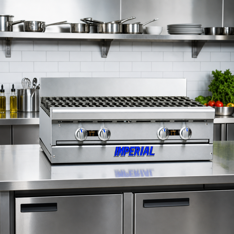 Product image #2 for Imperial Spec Series Heavy Duty 36-Inch 4-Burner Modular Gas Range Top