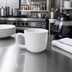 Thumbnail image #3 for Crestware 24 oz Ceramic Coffee Mug - Alpine White