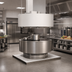 Thumbnail image #3 for Avtec SimpleSpec Round Island Type I Display Cooking Hood, 72-Inch Diameter x 24-Inch High