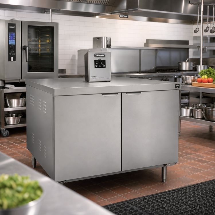 Product image #2 for Crown CE-324 24kW Electric Steam Generator with 36 Inch Cabinet Base and CSD-1 Controls
