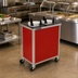 Thumbnail image #2 for Atlas Metal MEPD2H-10-1/8 Heated Mobile Double Plate Dispenser