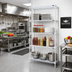 Thumbnail image #2 for EagleGard 4-Tier Add-On Wire Shelving Unit, 30 x 24 x 74 Inches, Hybrid Epoxy Finish
