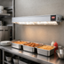 Thumbnail image #2 for Hatco Glo-Rite 48-Inch Strip-Style Food Heat Lamp Display Light with Aluminum Housing and Toggle Switch, 120V
