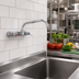 Thumbnail image #2 for Fisher 3/4-Inch Adjustable Wall Mount Faucet with 10-Inch Swing Spout