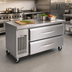 Thumbnail image #2 for Turbo Air PRO Series Single-Section 48-Inch Freezer Chef Base with 2 Stainless Steel Drawers, Stainless Steel Top