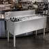 Thumbnail image #2 for Advance Tabco Prestige Supreme 42-Inch Stainless Steel Bar Ice Bin with 10-Circuit Cold Plate and Left Bottle Rack