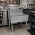 Thumbnail image #2 for Glastender 30-Inch Wide Underbar Beer Drainer with Tubing Chase and Front Drain Pan