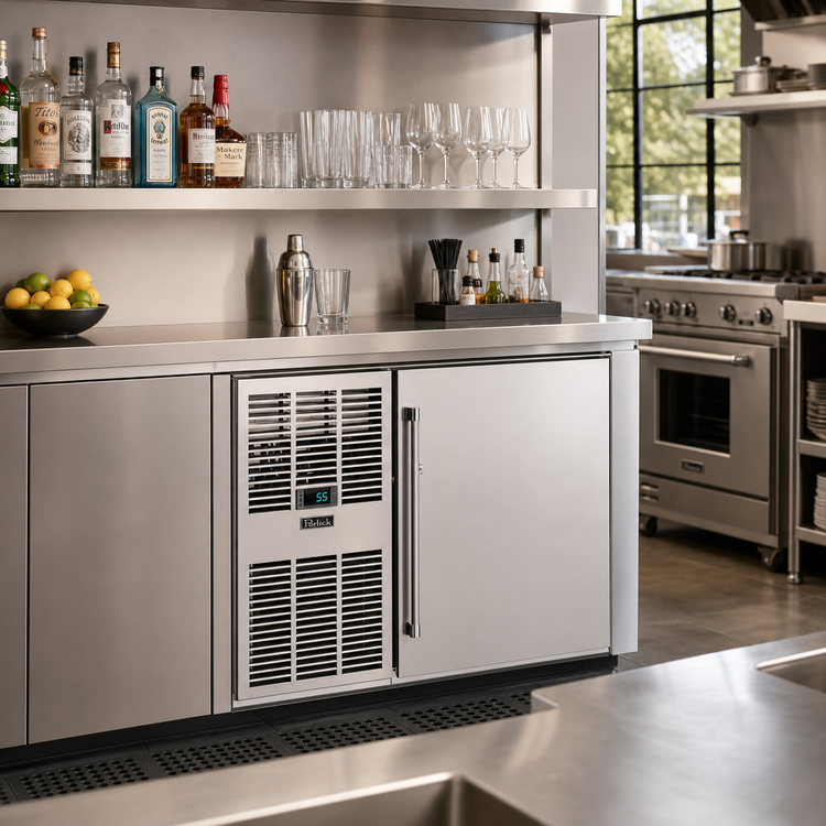 Product image #3 for Perlick 36-Inch Low Profile Self-Contained Back Bar Refrigerator