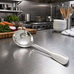 Thumbnail image #3 for Winco Oxford 0033-04 6-Inch Extra Heavy Weight Bouillon Spoon, 18/8 Stainless Steel, Mirror Finish Case of 25