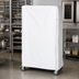 Thumbnail image #2 for Quantum 400 Denier White Nylon Wire Cart Cover with Zipper Flap, 24 x 36 x 74 Inches