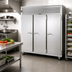 Thumbnail image #2 for Traulsen Spec-Line RLT332N-FHS Three-Section Remote Reach-in Freezer with Narrow Full-Height Solid Doors