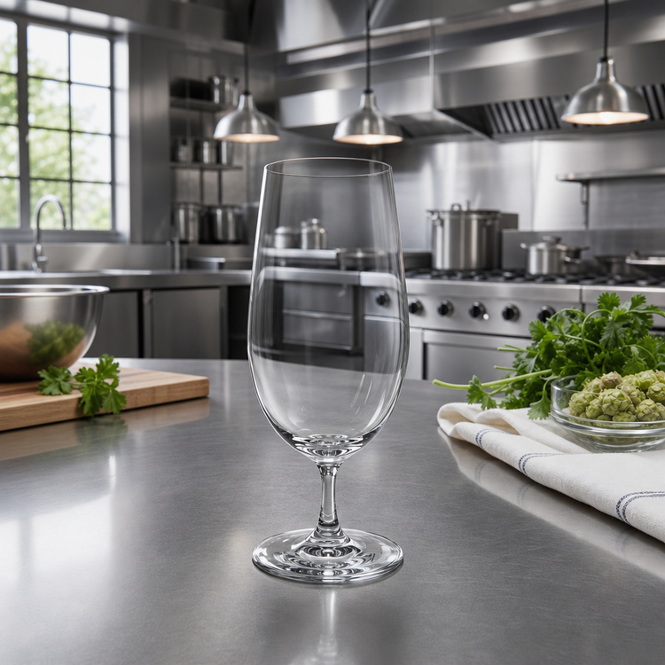 Product image #2 for Lucaris Shanghai Soul 13 oz Clear Stemmed Footed Pilsner/Wheat Beer Glass