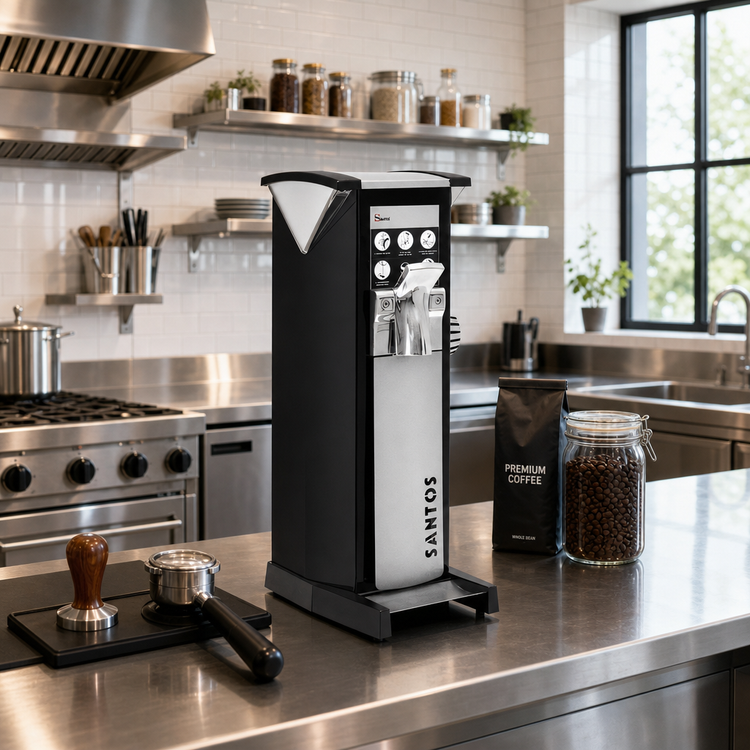 Product image #2 for Trento Santos 63 High Output Coffee Grinder, 2.6 lb Hopper, 500W