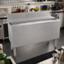 Thumbnail image #2 for Glastender 48-Inch Extra Deep Underbar Stainless Steel Ice Bin with Sliding Cover