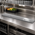 Thumbnail image #2 for 12-Inch Stainless Steel Underbar Drink Rail Drainer