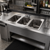 Thumbnail image #2 for Advance Tabco Bar King Supreme Drop-In 3-Compartment Bar Sink with Faucet, 38 x 19 Inches