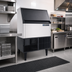 Thumbnail image #2 for Maxx Ice Air-Cooled Self-Contained Ice Maker With Bin, Full Dice Cube, 260 lb/day, 75 lb Storage, Stainless Steel