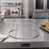 Thumbnail image #2 for American Metalcraft Small Round 1-Tier Stainless Steel Display Rack