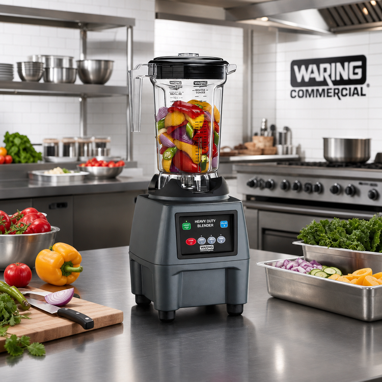 Product image #2 for Waring Commercial Heavy-Duty 1 Gallon 3-Speed Food Blender with Removable Tritan Container