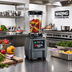 Thumbnail image #2 for Waring Commercial Heavy-Duty 1 Gallon 3-Speed Food Blender with Removable Tritan Container