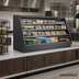 Thumbnail image #2 for Fusion® Countertop Refrigerated Self-Service Display Case, Flat Profile, Remote DX, 148-1/2