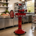 Thumbnail image #2 for Volano Vittoria 14-Inch Manual Flywheel Slicer with Automatic Feed and Integrated Sharpener