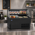 Thumbnail image #2 for Elements Low Profile Self-Serve Countertop Refrigerated Display Case, 70.6 Inch Wide, Black