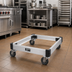 Thumbnail image #2 for Metro Made-to-Order 24 x 24 Inch Aluminum Truck Dolly Frame with Corner Bumpers
