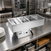 Thumbnail image #2 for Atlas Metal WCM-HP-5 Hot/Cold Convertible Drop-In Food Well, 5-Pan